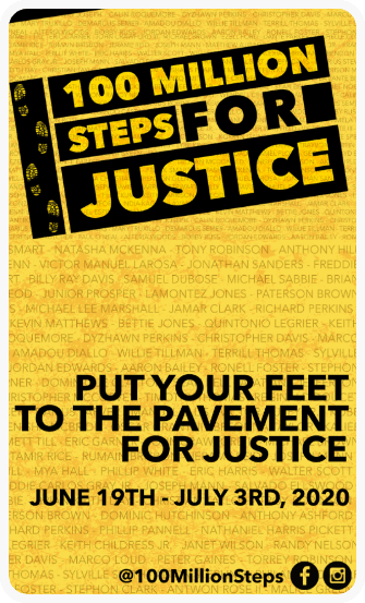 100M Steps for Justice