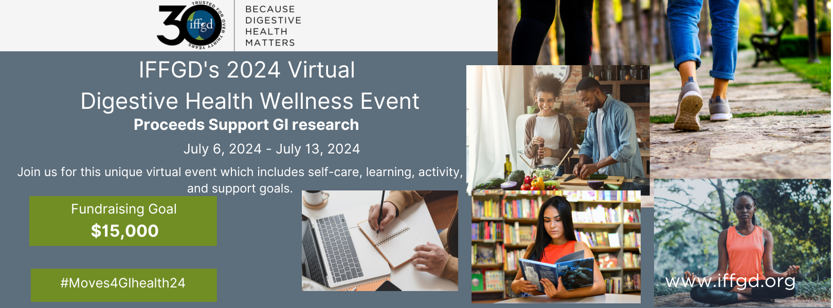 IFFGD's 2024 Virtual Digestive Health Wellness & Walk Event