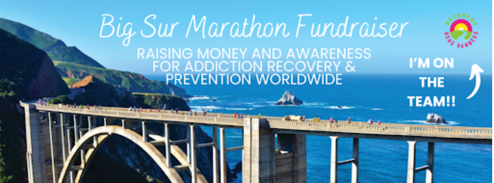 Big Sur Marathon Fundraiser- Running for Recovery